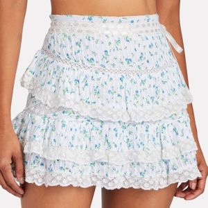‼️SOLD‼️ LoveShackFancy Bara Skirt in Bonnet Blue